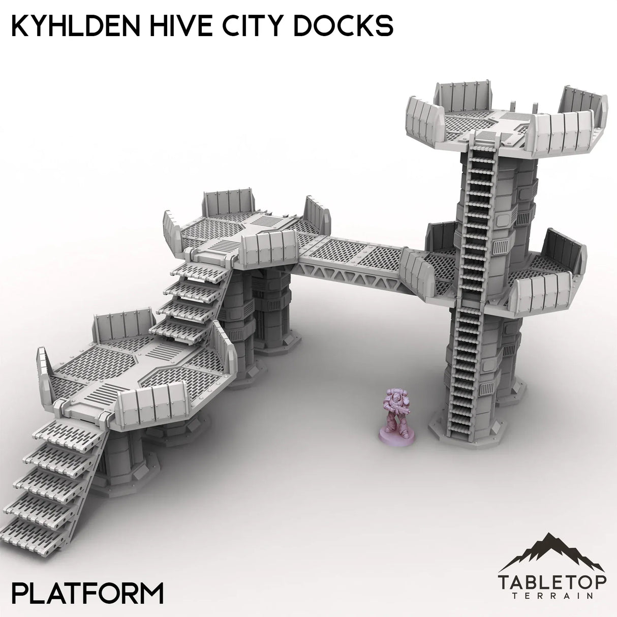 Kyhlden Hive City Docks – Tabletop Terrain