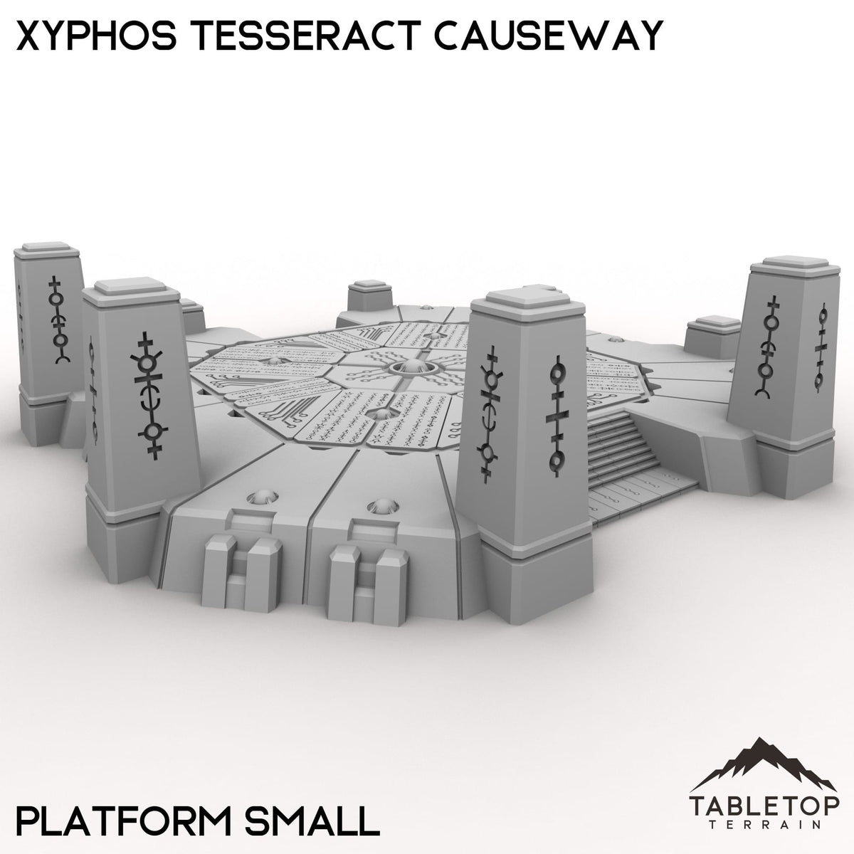 Tabletop Terrain Terrain 28/32mm / Platform Small Xyphos Tesseract Causeway