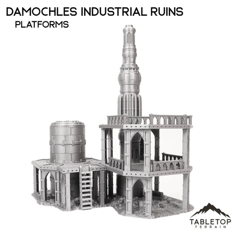 Tabletop Terrain Terrain 28/32mm / Platforms Damochles Industrial Ruins