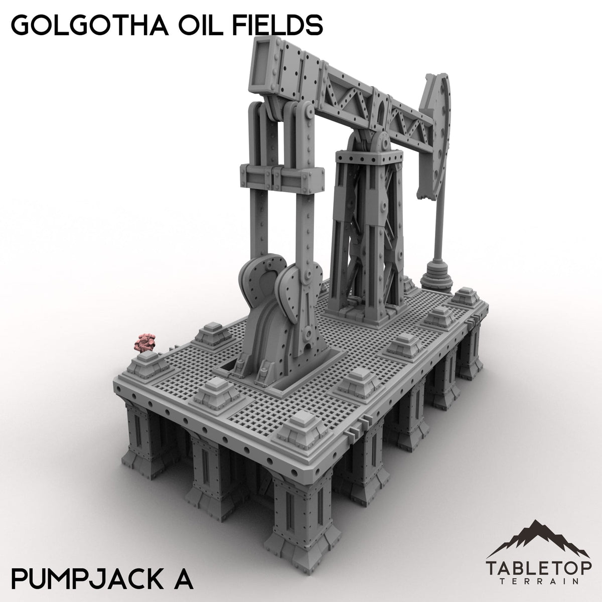 Tabletop Terrain Terrain 28/32mm / Pumpjack A Golgotha Oil Fields