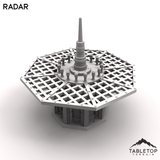 Tabletop Terrain Terrain 28/32mm / Radar Phoebian V Airfield