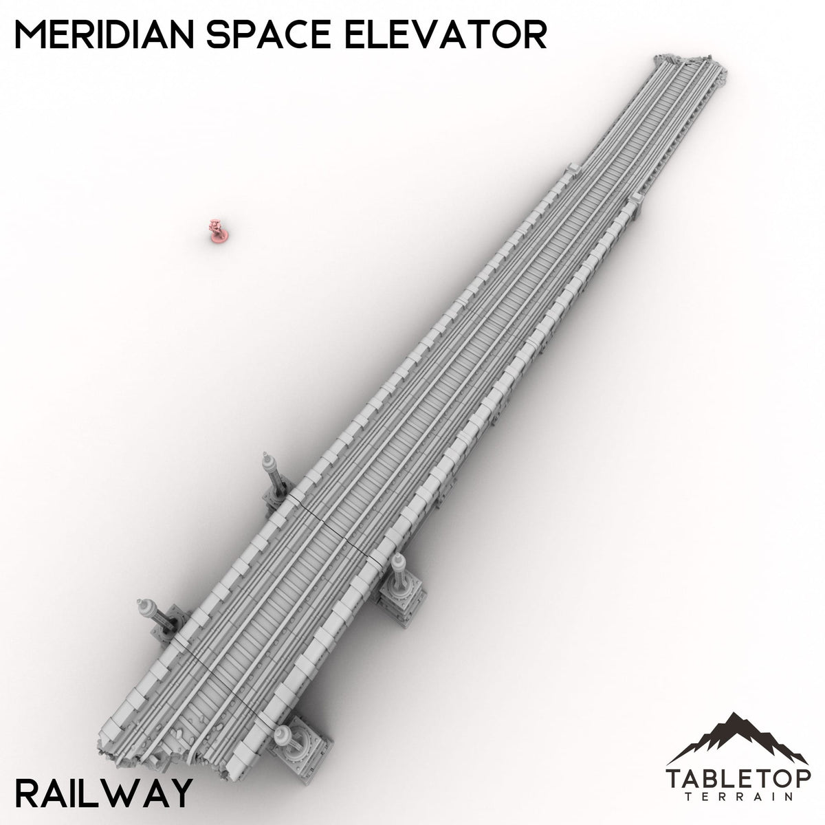 Tabletop Terrain Terrain 28/32mm / Railway Meridian Space Elevator