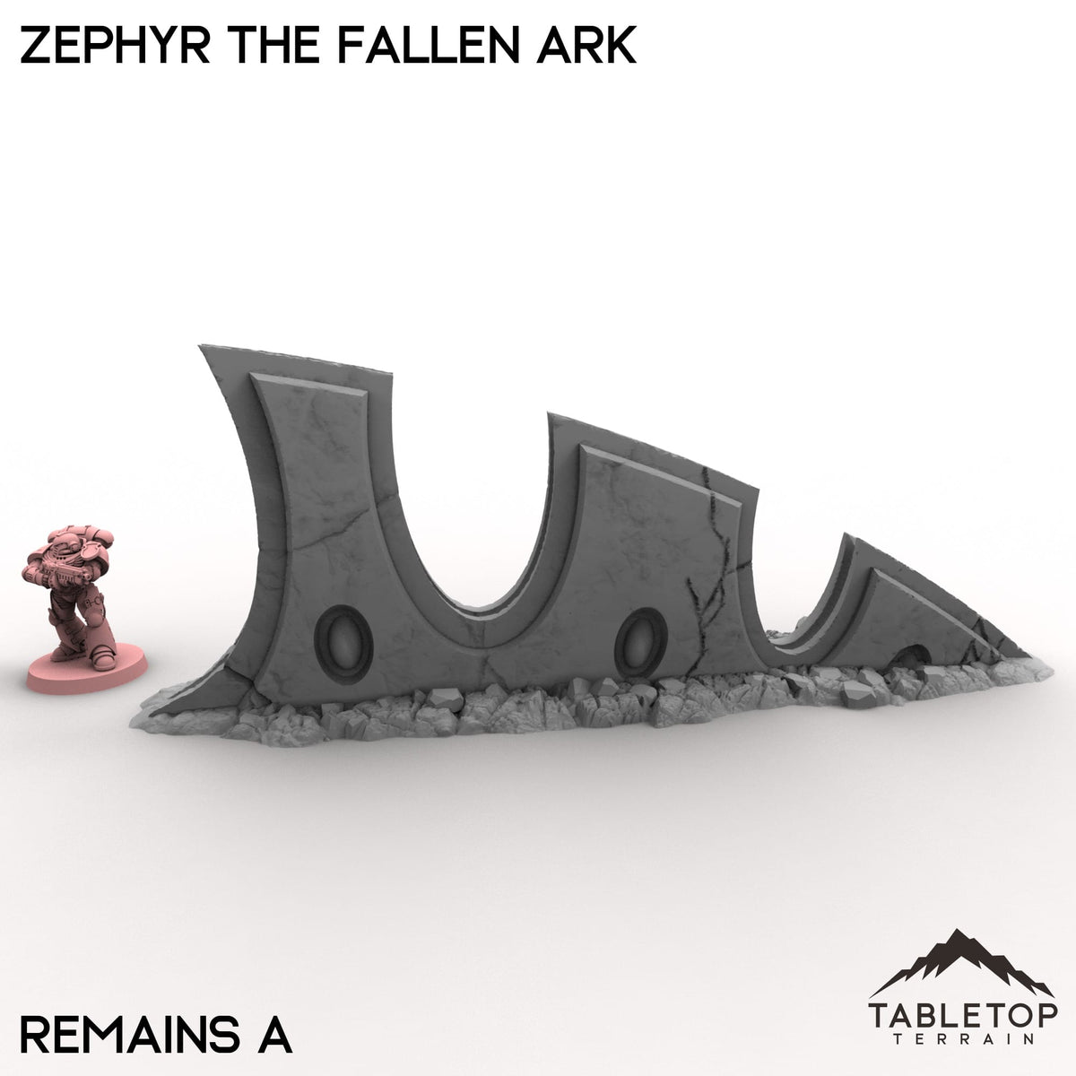 Tabletop Terrain Terrain 28/32mm / Remains A Zephyr The Fallen Ark