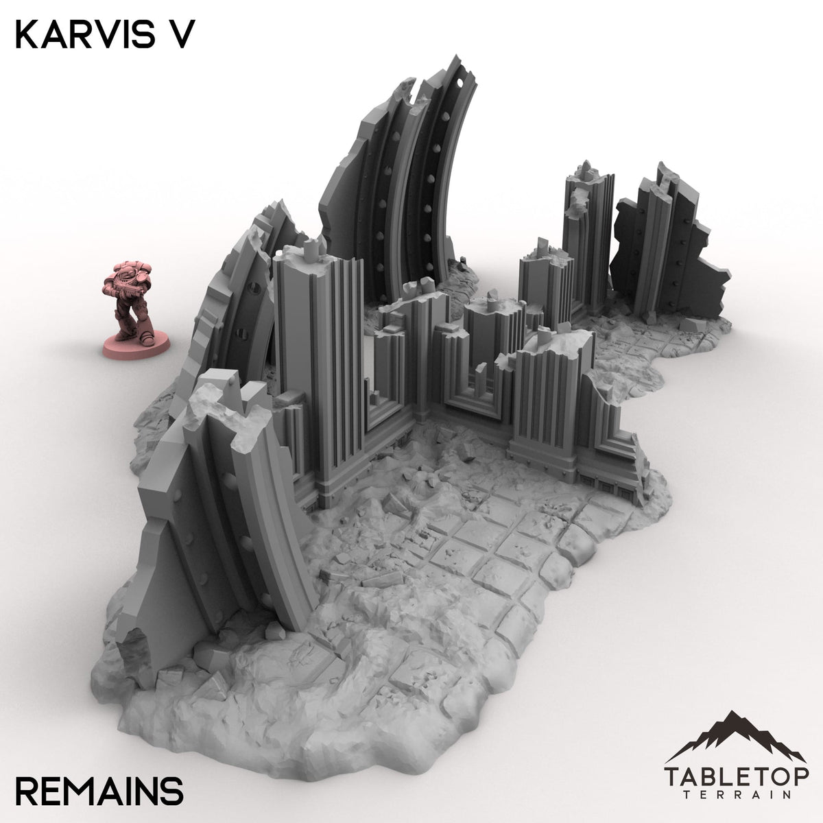Tabletop Terrain Terrain 28/32mm / Remains Karvis V