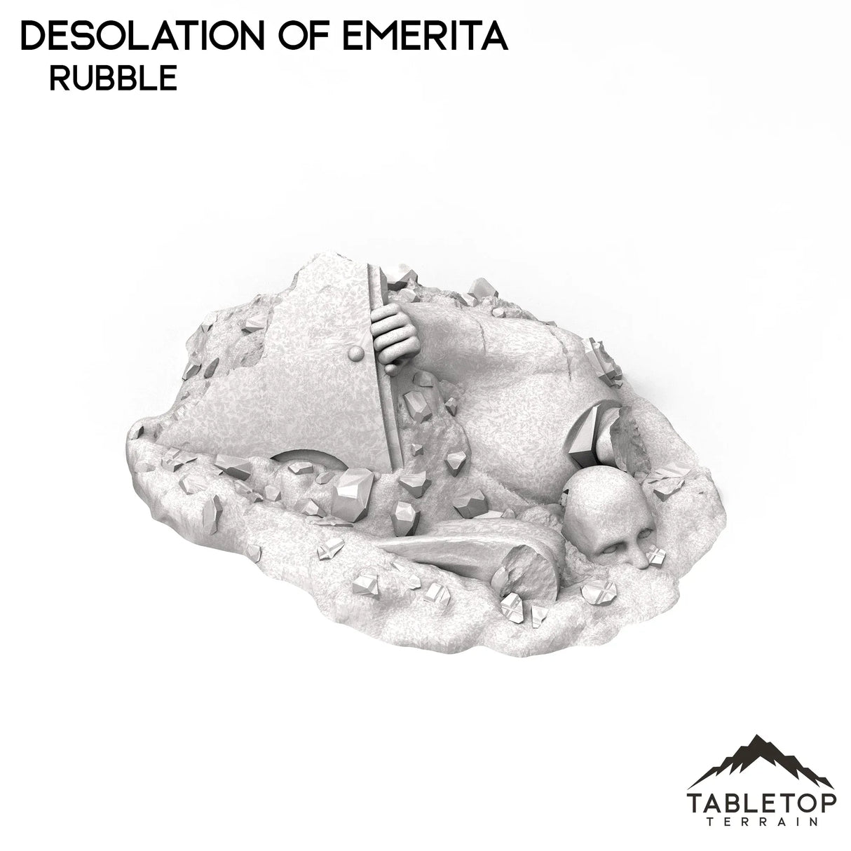 Tabletop Terrain Terrain 28/32mm / Rubble The Desolation of Emerita