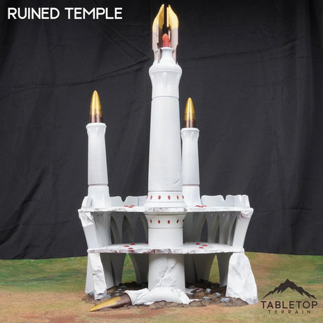Tabletop Terrain Terrain 28/32mm / Ruined Temple Space Elves Temple - Lyntrath, Jungle Vestiges