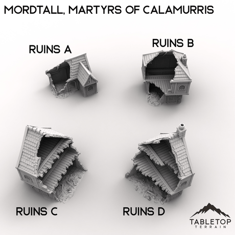 Tabletop Terrain Terrain 28/32mm / Ruins A Mordtall, Martyrs of Calamurris