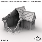 Tabletop Terrain Terrain 28/32mm / Ruins A Ruined Buildings - Mordtall, Martyrs of Calamurris