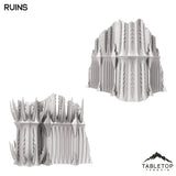 Tabletop Terrain Terrain 28/32mm / Ruins Arlengrad, Misty Star City
