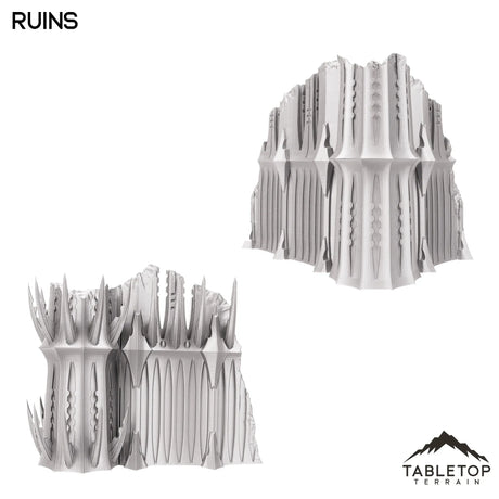 Tabletop Terrain Terrain 28/32mm / Ruins Arlengrad, Misty Star City