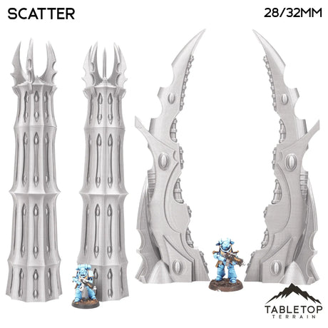 Tabletop Terrain Terrain 28/32mm / Scatter Arlengrad, Misty Star City