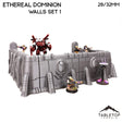 Tabletop Terrain Terrain 28/32mm / Set 1 Ethereal Dominion Walls