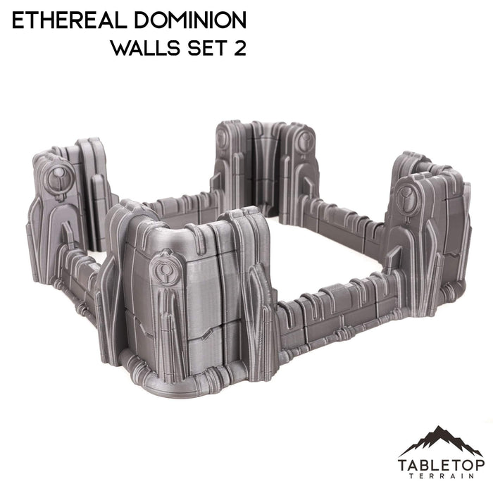 Tabletop Terrain Terrain 28/32mm / Set 2 Ethereal Dominion Walls