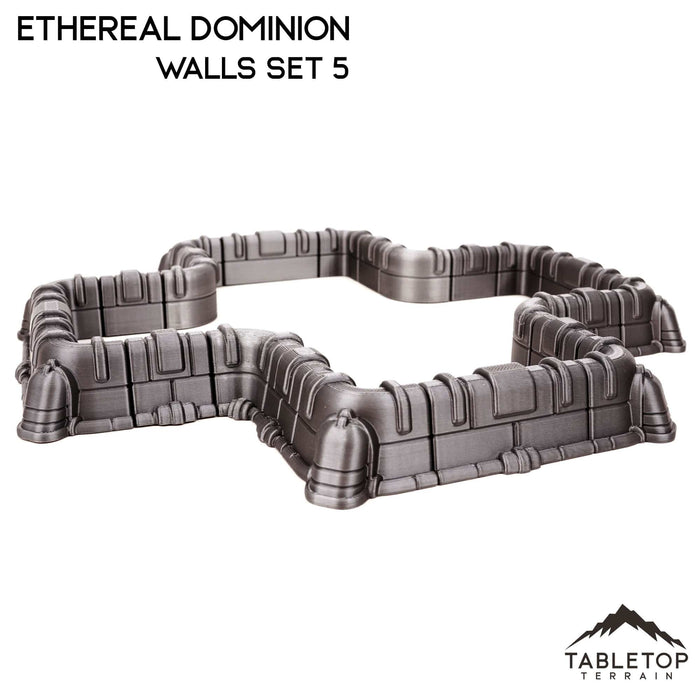 Tabletop Terrain Terrain 28/32mm / Set 5 Ethereal Dominion Walls