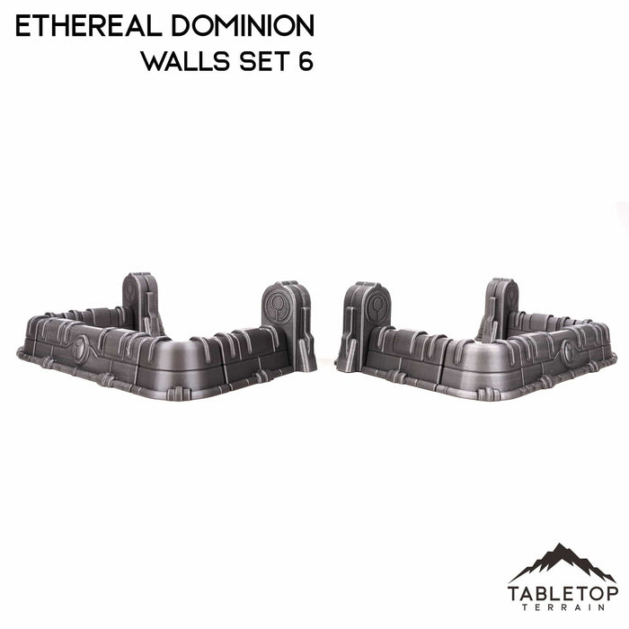 Tabletop Terrain Terrain 28/32mm / Set 6 Ethereal Dominion Walls