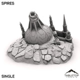 Tabletop Terrain Terrain 28/32mm / Single Spire Spires - Abyssal Redeemer Crashed Flagship
