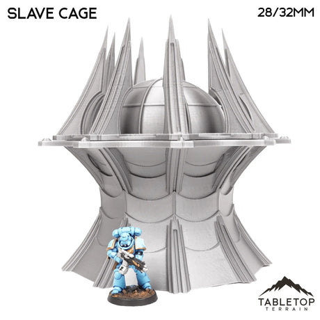 Tabletop Terrain Terrain 28/32mm / Slave Cage Arlengrad, Misty Star City