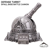 Tabletop Terrain Terrain 28/32mm / Small Base with Battle Cannon Defense Turret