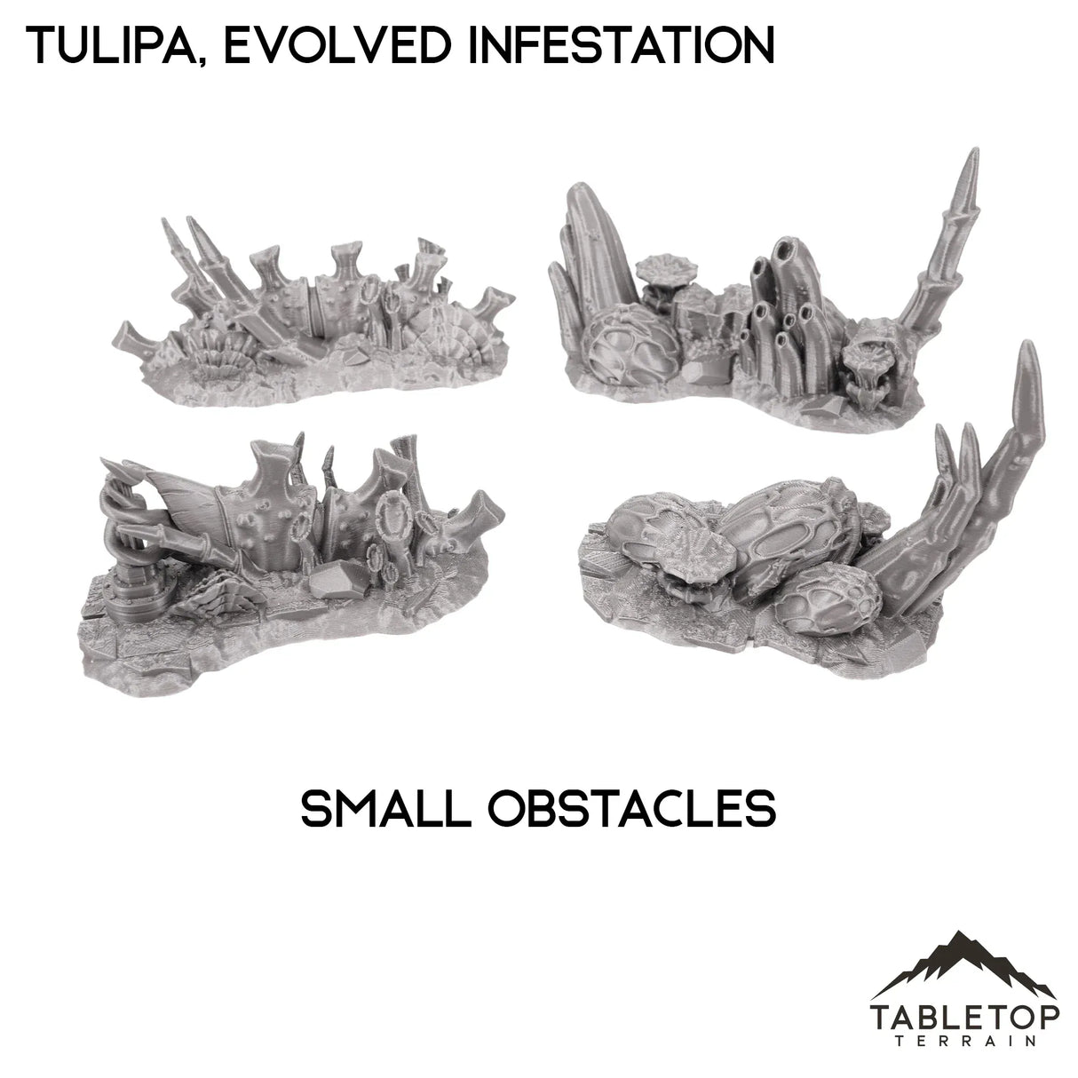 Tabletop Terrain Terrain 28/32mm / Small Obstacles Tulipa, Evolved Infestation