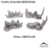 Tabletop Terrain Terrain 28/32mm / Small Obstacles Tulipa, Evolved Infestation