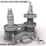 Tabletop Terrain Terrain 28/32mm / Small Refinery Smoke and Steel Refinery