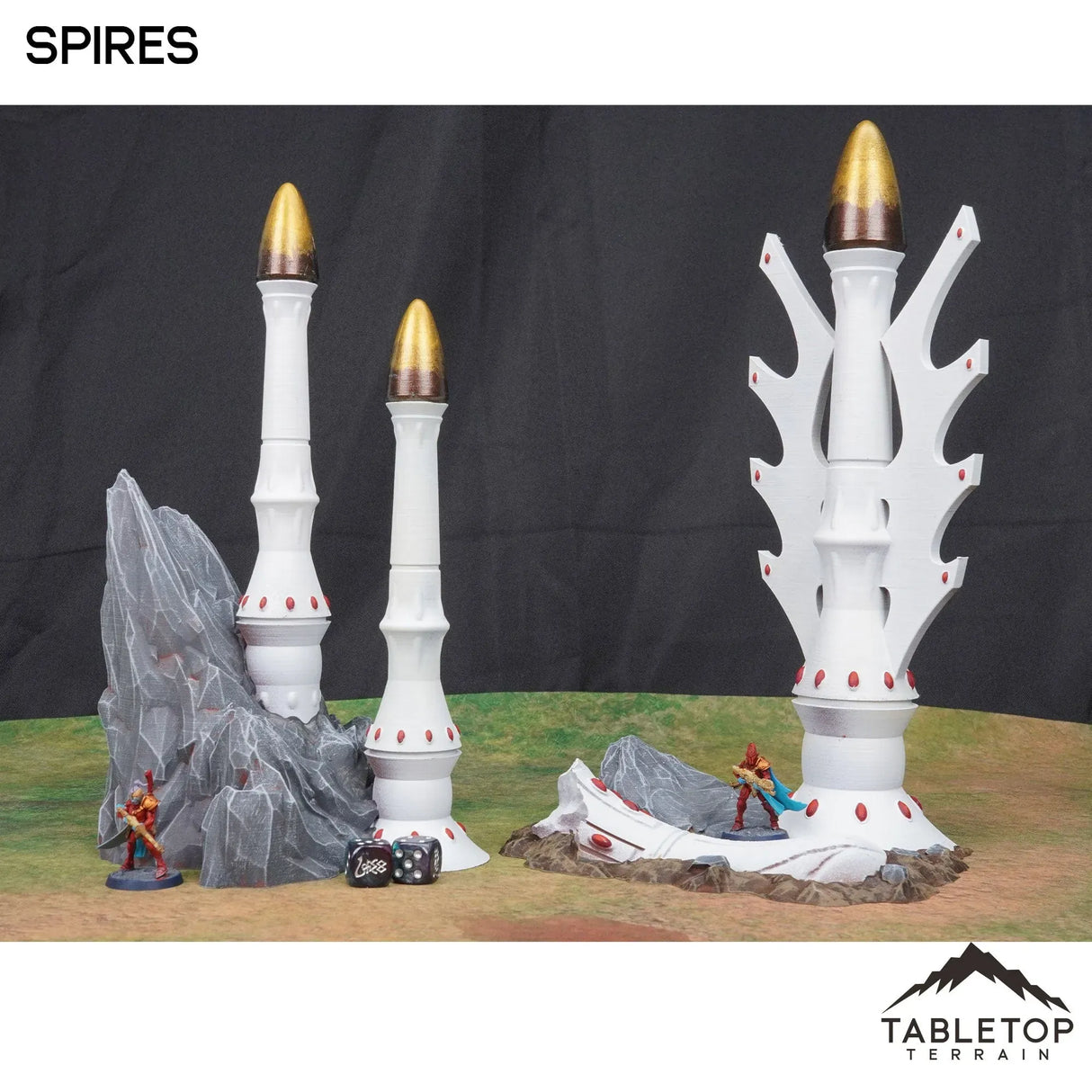 Tabletop Terrain Terrain 28/32mm / Spires Lyntrath, Jungle Vestiges