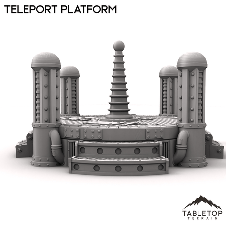 Tabletop Terrain Terrain 28/32mm / Teleport Platform Warpzel 1A Orbital Hulk