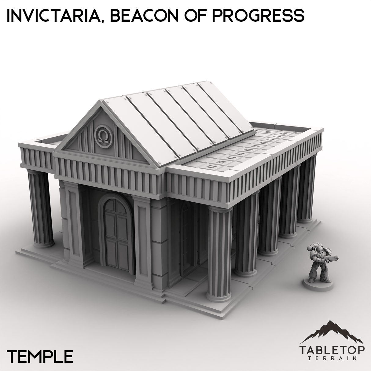 Tabletop Terrain Terrain 28/32mm / Temple Invictaria, Beacon of Progress