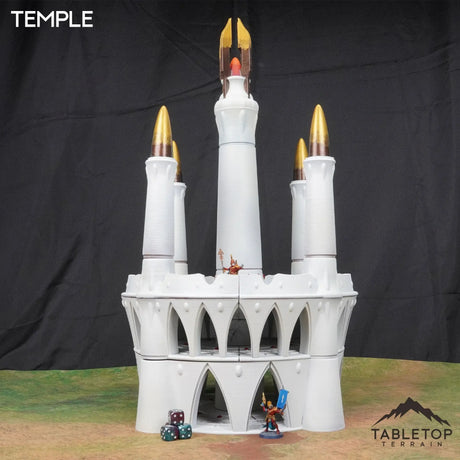 Tabletop Terrain Terrain 28/32mm / Temple Space Elves Temple - Lyntrath, Jungle Vestiges