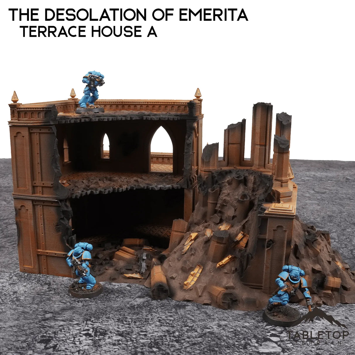 Tabletop Terrain Terrain 28/32mm / Terrace A The Desolation of Emerita