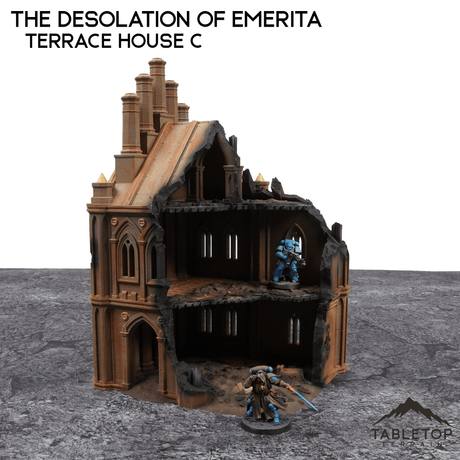 Tabletop Terrain Terrain 28/32mm / Terrace C The Desolation of Emerita