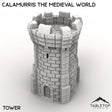Tabletop Terrain Terrain 28/32mm / Tower Calamurris the Medieval World