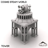 Tabletop Terrain Terrain 28/32mm / Tower Cognis Steam World