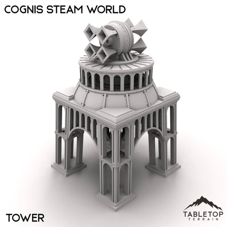 Tabletop Terrain Terrain 28/32mm / Tower Cognis Steam World