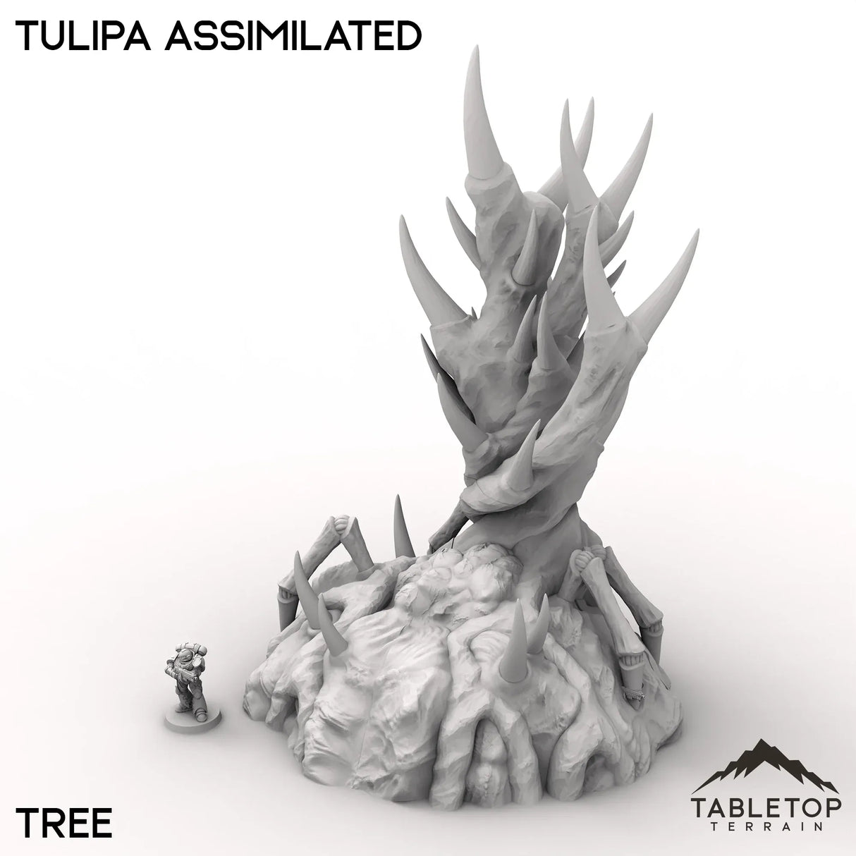 Tabletop Terrain Terrain 28/32mm / Tree Tulipa Assimilated