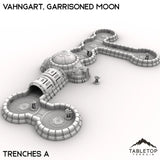 Tabletop Terrain Terrain 28/32mm / Trenches A Vahngart, Garrisoned Moon