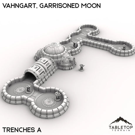 Tabletop Terrain Terrain 28/32mm / Trenches A Vahngart, Garrisoned Moon