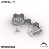 Tabletop Terrain Terrain 28/32mm / Trenches B Verridan IV