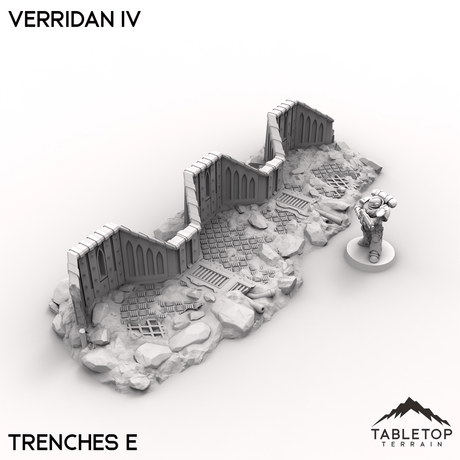 Tabletop Terrain Terrain 28/32mm / Trenches E Verridan IV