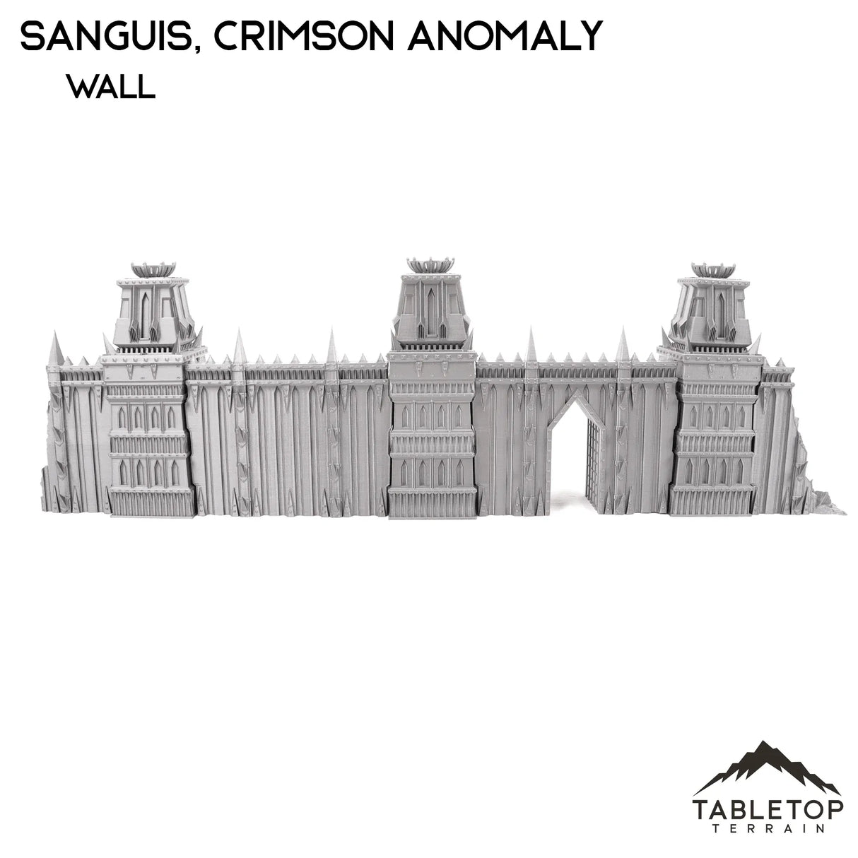 Tabletop Terrain Terrain 28/32mm / Wall Sanguis, Crimson Anomaly
