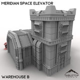 Tabletop Terrain Terrain 28/32mm / Warehouse B Meridian Space Elevator