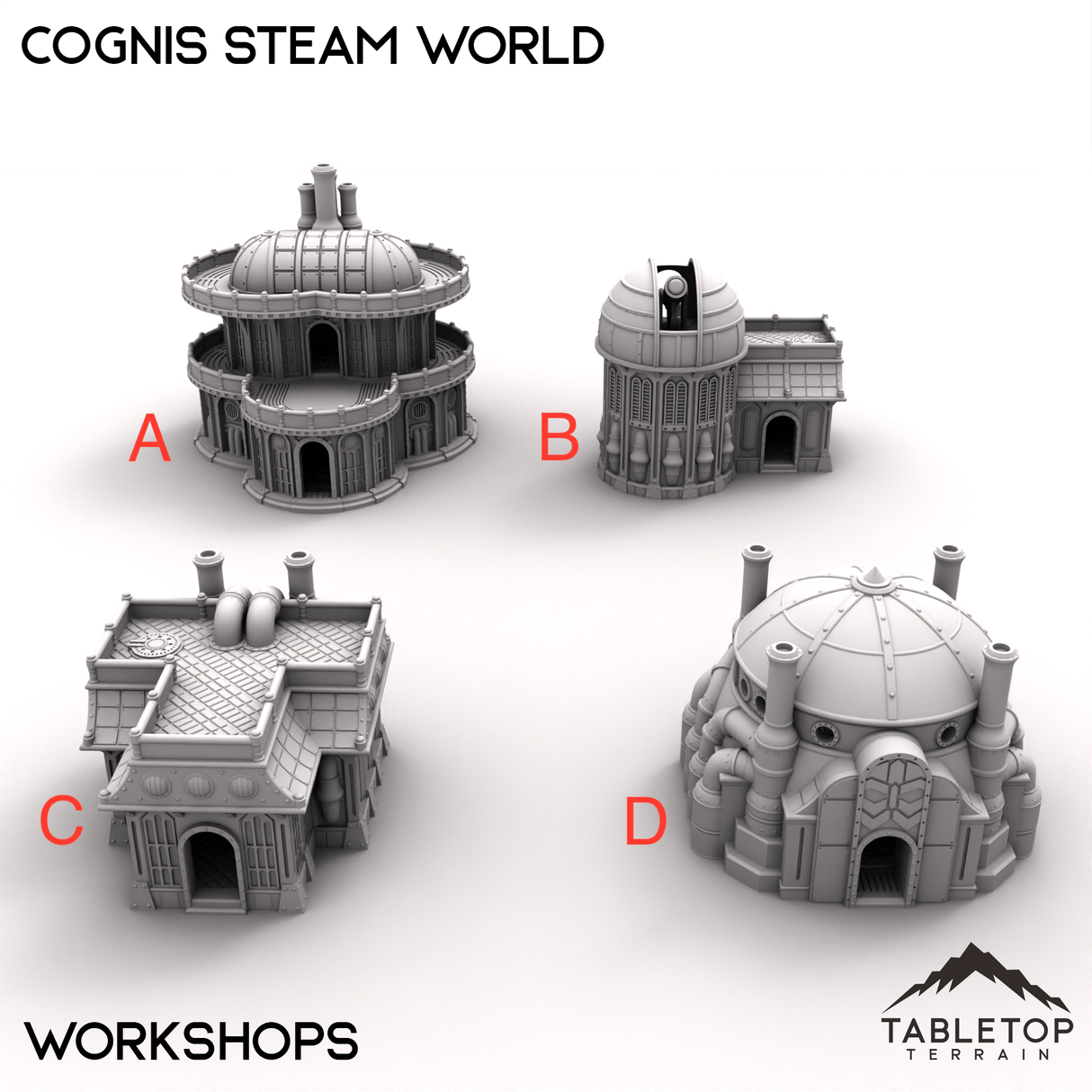 Tabletop Terrain Terrain 28/32mm / Workshop A Cognis Steam World