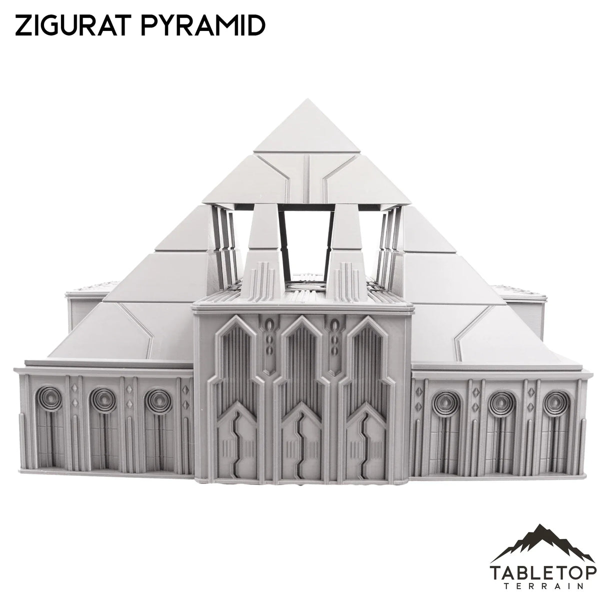 Tabletop Terrain Terrain 28/32mm / Zigurat Pyramid Krotone, Sorcerer's Planet