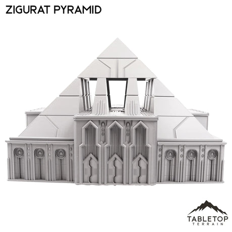 Tabletop Terrain Terrain 28/32mm / Zigurat Pyramid Krotone, Sorcerer's Planet