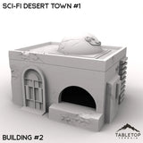 Tabletop Terrain Terrain 32mm / Building 2 Sci-Fi Desert Town #1