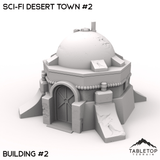 Tabletop Terrain Terrain 32mm / Building 2 Sci-Fi Desert Town #2