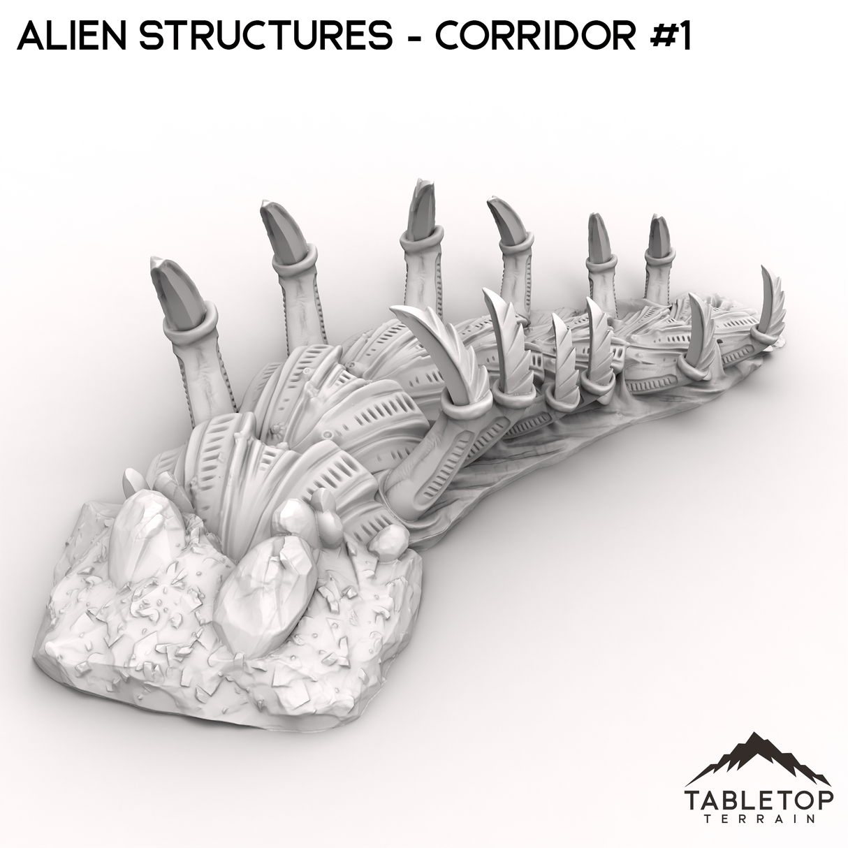 Tabletop Terrain Terrain 32mm / Corridor 1 Alien Structures