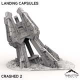 Tabletop Terrain Terrain 32mm / Crashed Capsule 2 Landing Capsules