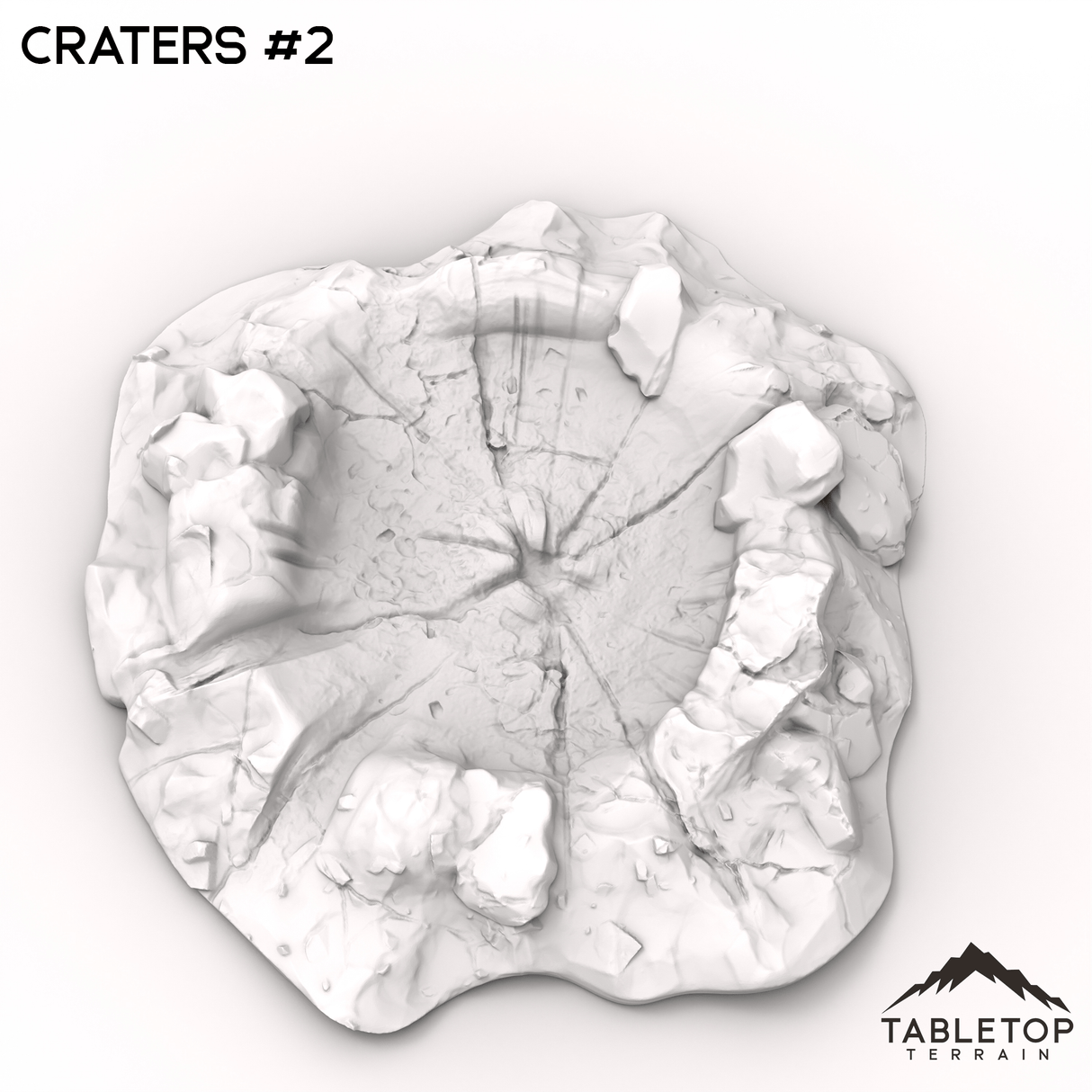 Tabletop Terrain Terrain 32mm / Crater 2 Craters