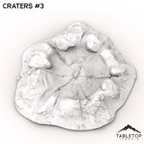 Tabletop Terrain Terrain 32mm / Crater 3 Craters